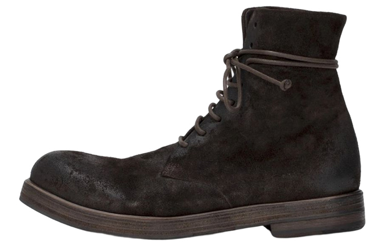 Marsèll Chukka 'Dark Brown Suede'