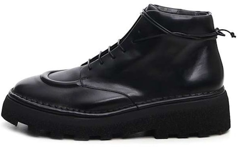 マルセール デントローネ 'ブラック レースアップ アンクルブーツ' MM4060172666 MM4060172666 Buy マルセール デントローネ 'ブラック レースアップ アンクルブーツ' MM4060172666 MM4060172666