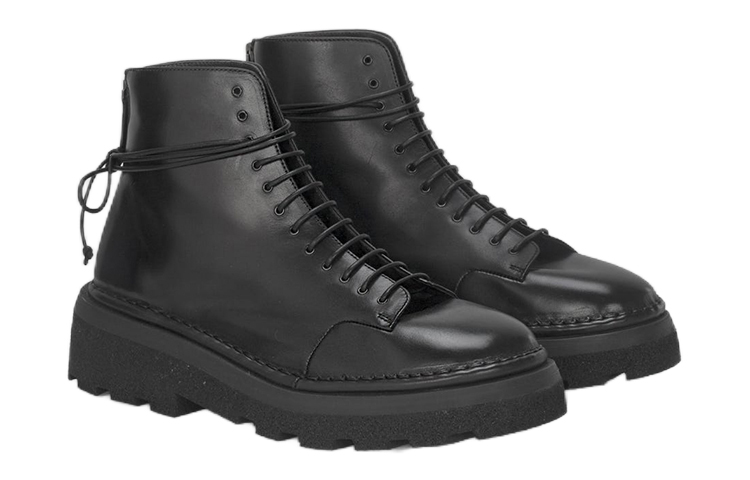 Marsèll Dentolone 'Black Leather Ankle Boot' 圖 3