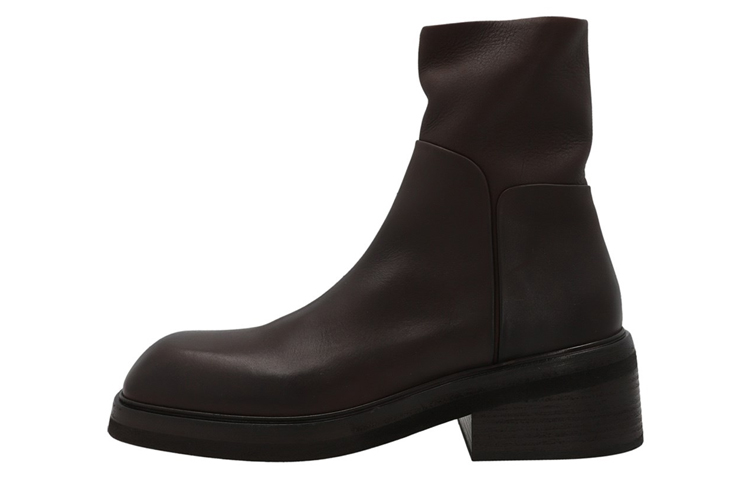 Marsèll Facciata Boot 'Deep Brown Zip Fashion'
