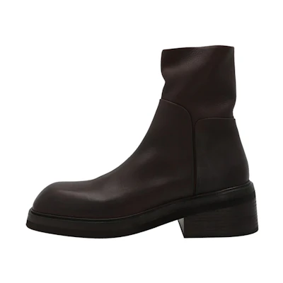 Marsèll Facciata Boot 'Deep Brown Zip Fashion'