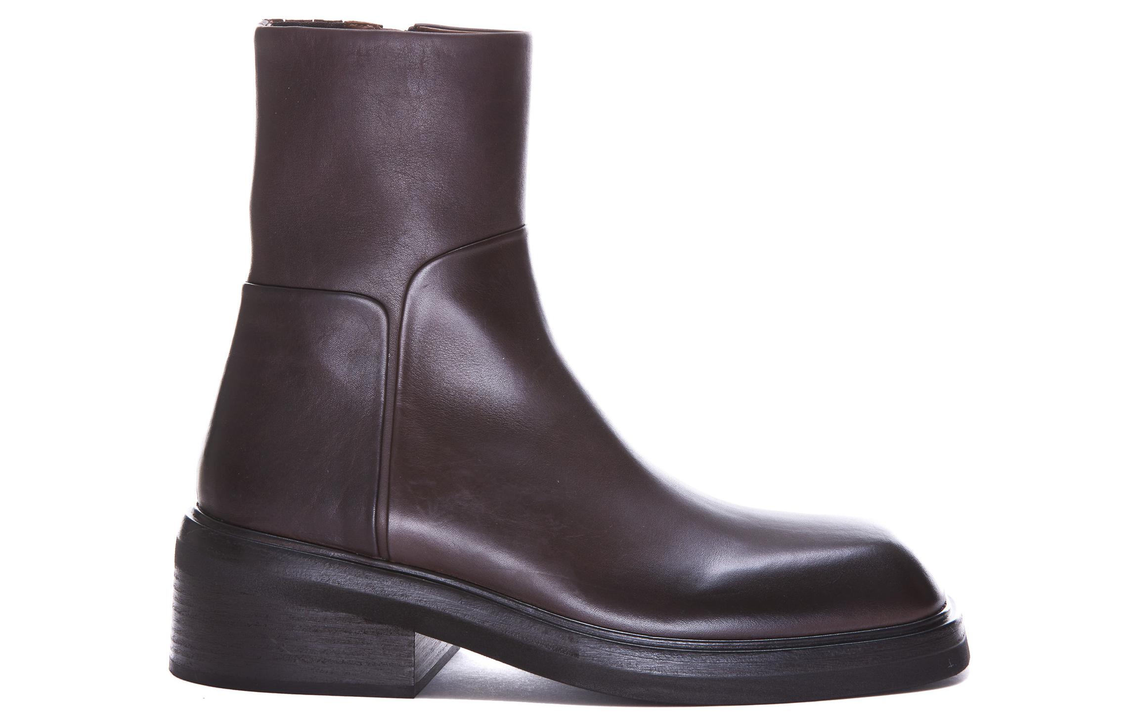 Marsèll Facciata Boot 'Deep Brown Zip Fashion' 圖 4
