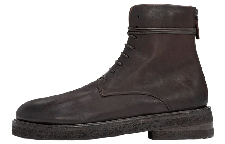 Marsèll Fashion Strap Ankle Boot 'Deep Brown'