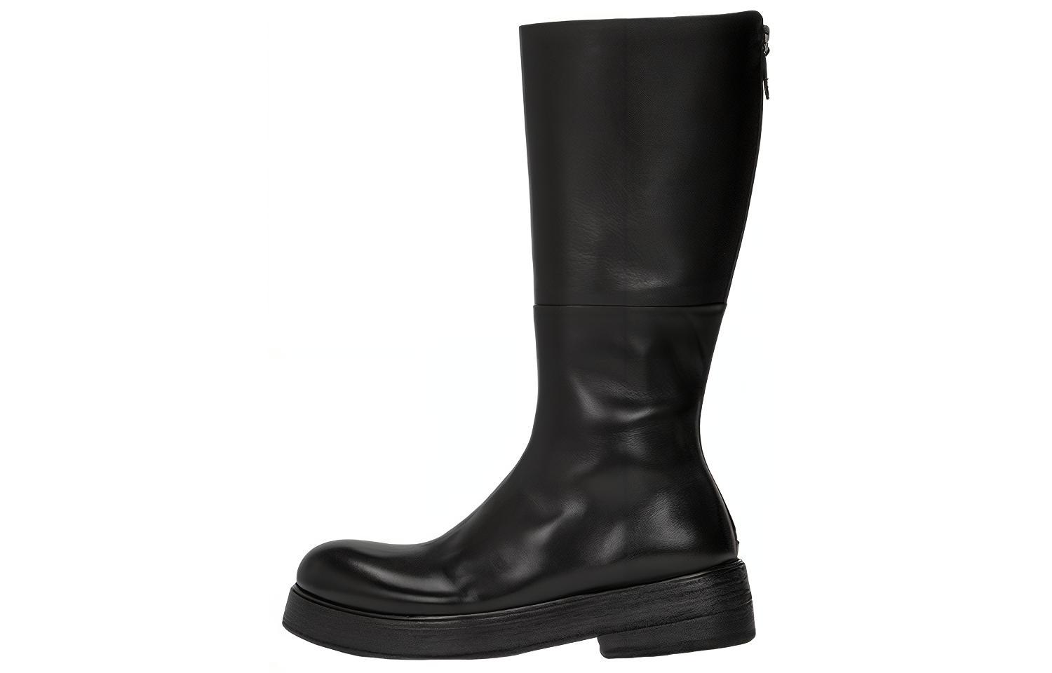Marsèll High-Top Fashion Boots 'Black Leather' MM2970118666