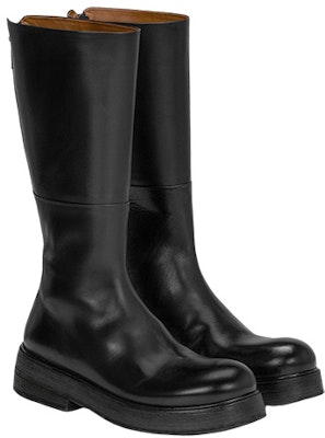 Marsèll 馬塞爾 皮革 時尚 高筒靴 黑色 Lookbook Marsèll 馬塞爾 皮革 時尚 高筒靴 黑色