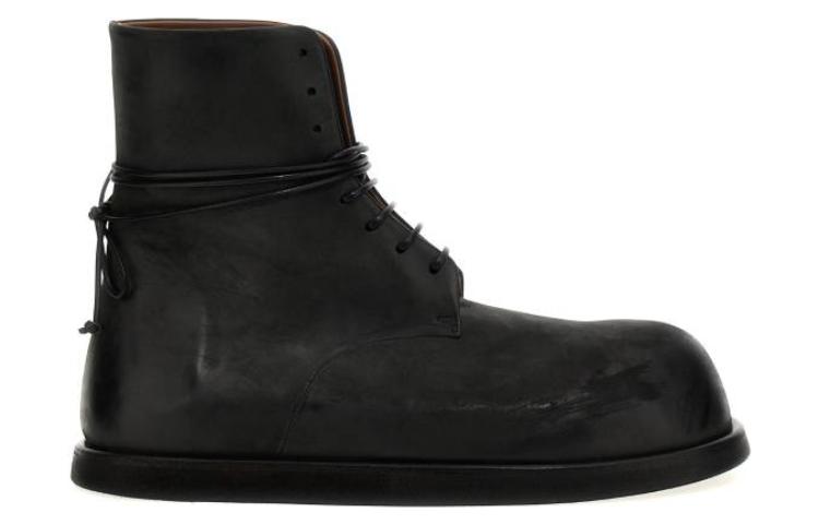 Order マルセル レースアップブーツ 'ブラック' MM4608089666 MM4608089666