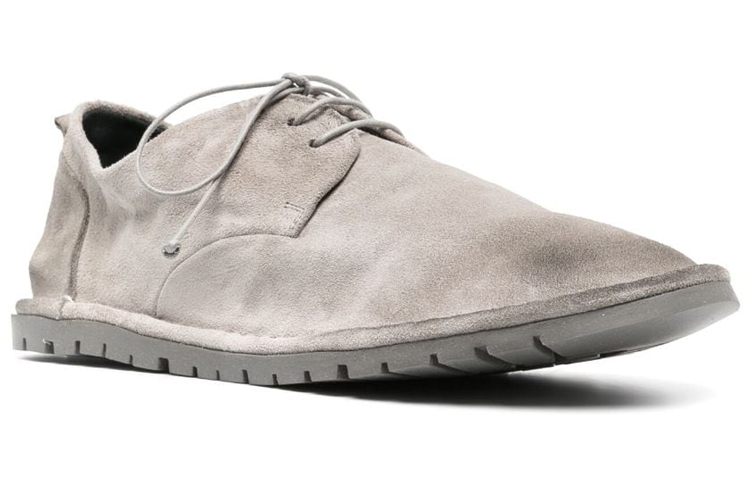 Order Marsèll 灰色麂皮正装系带鞋 MMG002141211