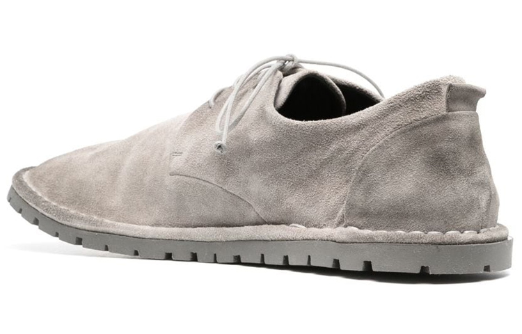 Shop Marsèll 灰色麂皮正装系带鞋 MMG002141211