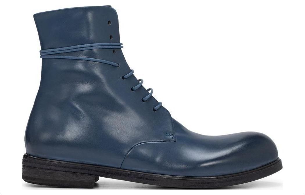 Order Marsèll Leather Ankle Boot 'Simplistic Comfort Blue' MM4570193993