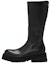 Buy Boot Kulit Tinggi Marsèll 'Zip Hitam Fesyen' MM4240118666
