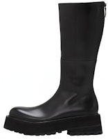 Marsèll Leather High-Top Boot 'Black Zip Fashion' MM4240118666 Marsèll Leather High-Top Boot 'Black Zip Fashion' MM4240118666