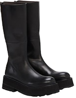 Marsèll Sepatu Bot Kulit Tinggi 'Black Zip Fashion' MM4240118666 Lookbook Marsèll Sepatu Bot Kulit Tinggi 'Black Zip Fashion' MM4240118666