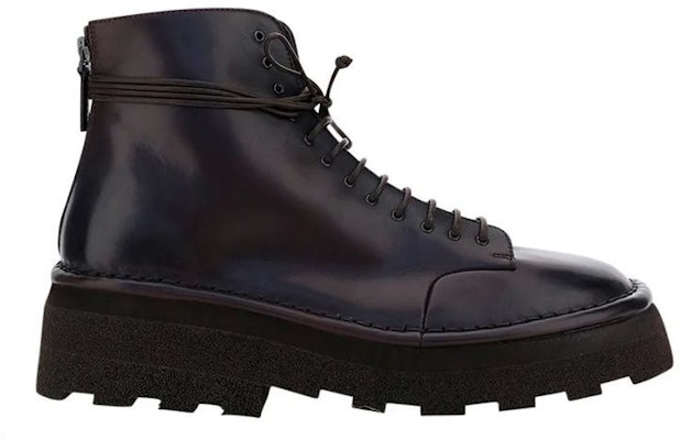Marsèll Leather Lace-Up Ankle Boot 'Black' MM2995118460 Order Marsèll Leather Lace-Up Ankle Boot 'Black' MM2995118460
