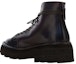 Shop Marsèll Leather Lace-Up Ankle Boot 'Black' MM2995118460