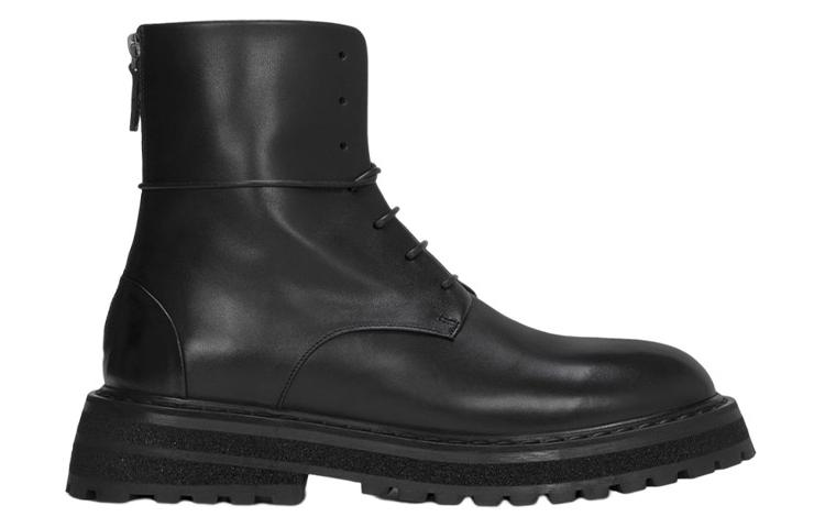 Order マルセル レザー レースアップ ブーツ (ブラック) MM4410146666