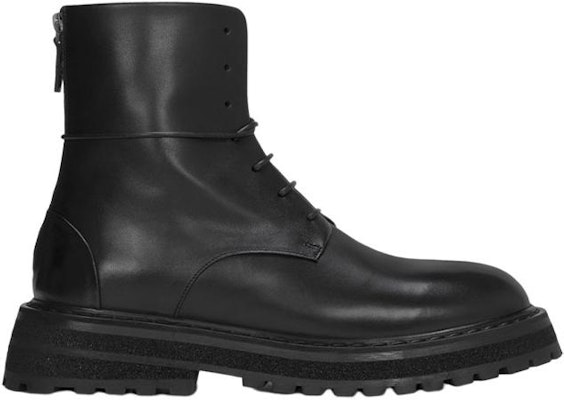 Marsèll Leather Lace-Up Ankle Boot 'Black Fashion' MM4410146666 Order Marsèll Leather Lace-Up Ankle Boot 'Black Fashion' MM4410146666