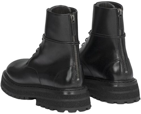 Marsèll Leather Lace-Up Ankle Boot 'Black Fashion' MM4410146666 Shop Marsèll Leather Lace-Up Ankle Boot 'Black Fashion' MM4410146666