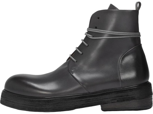 Marsèll馬塞爾 皮革 時尚綁帶 短靴 灰色 Buy Marsèll馬塞爾 皮革 時尚綁帶 短靴 灰色