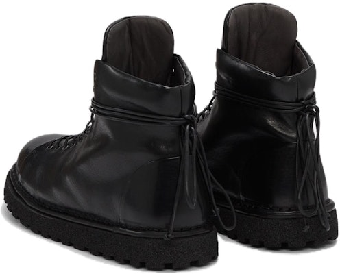 Marsèll黑色系带圆头舒适短靴 MMG351P150666 Shop Marsèll黑色系带圆头舒适短靴 MMG351P150666