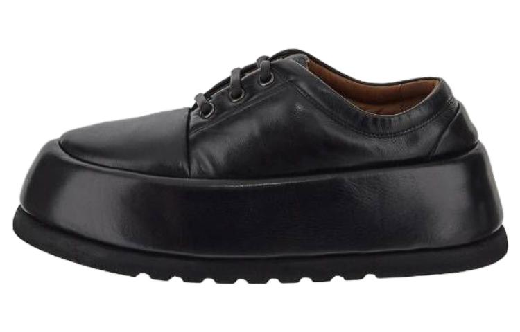 Marsèll Leather Round-Toe Lace-Up Low-Top 'Black' MM4590088666