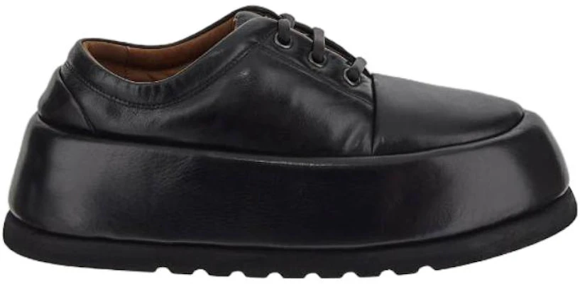 Marsèll Leather Round-Toe Lace-Up Low-Top 'Black' MM4590088666 Order Marsèll Leather Round-Toe Lace-Up Low-Top 'Black' MM4590088666