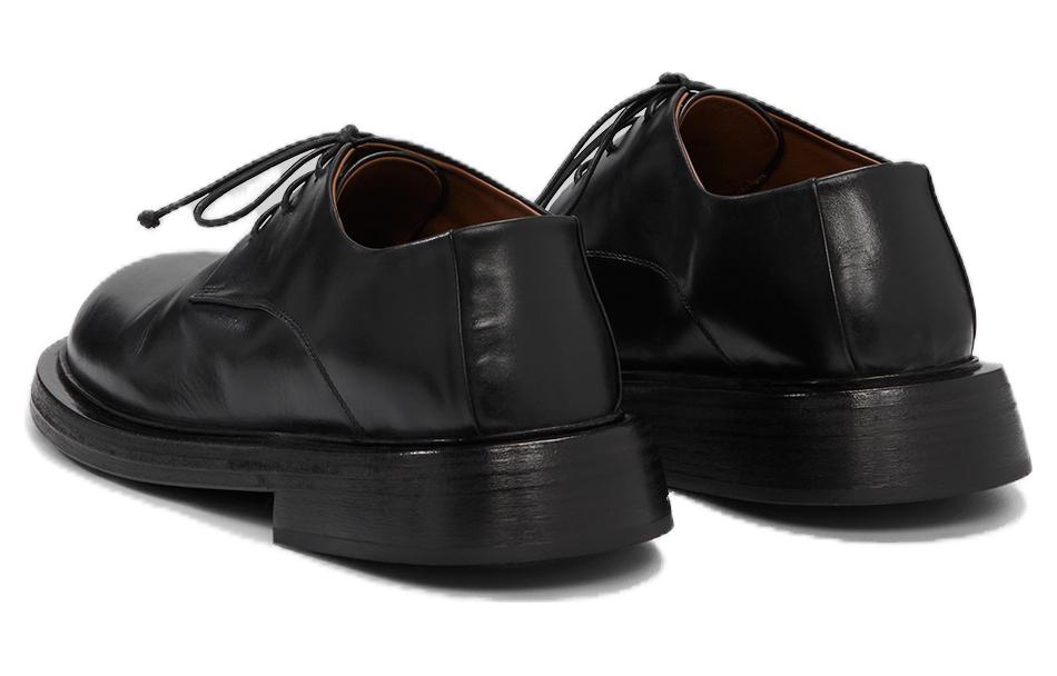 Purchase Marsèll Leather Round Toe Lace-Up 'Black Dress' MM4603093666