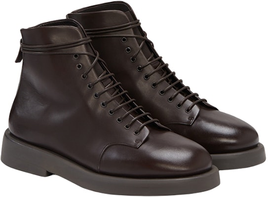 Marsèll Leather Round Toe Zip Boots 'Brown' MMG470118460 Lookbook Marsèll Leather Round Toe Zip Boots 'Brown' MMG470118460