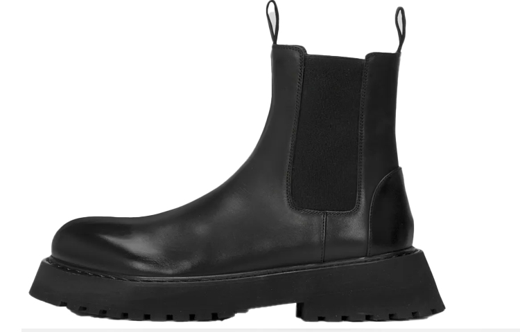 Marsèll Marsell Micarro Short Boot 'Smooth Leather Black' MM4187