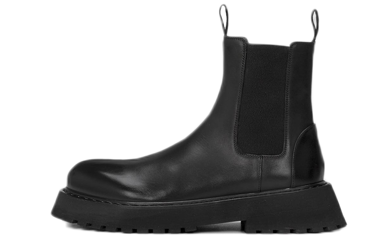 Marsèll Micarro 'Black Leather Chelsea Boot'