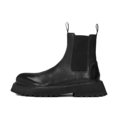 Marsèll Micarro 'Black Leather Chelsea Boot'