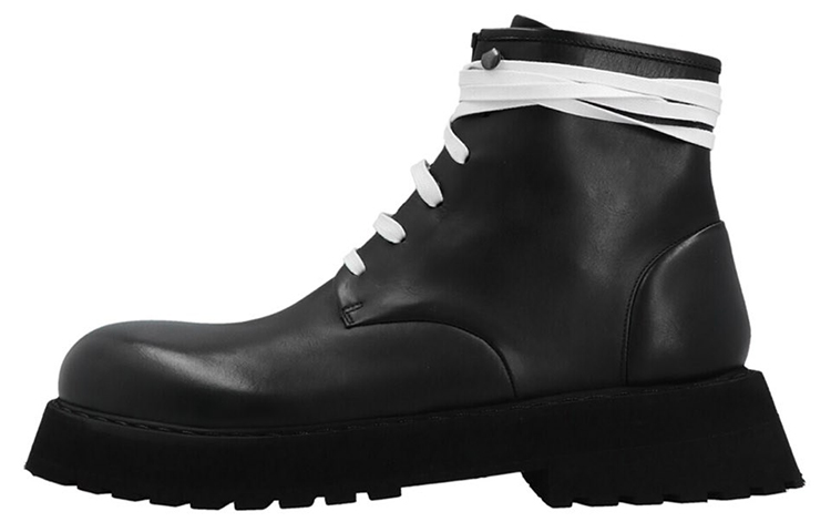 Marsèll Micarro 'Black Leather Fashion Ankle Boot'
