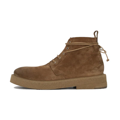 Marsèll Micrucca 'Brown Suede Lace-Up Ankle Boots'