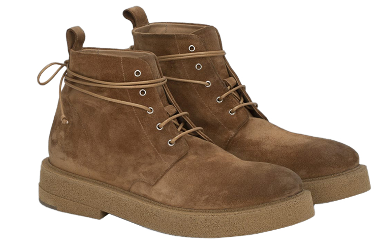 Marsèll Micrucca 'Brown Suede Lace-Up Ankle Boots' 圖 2