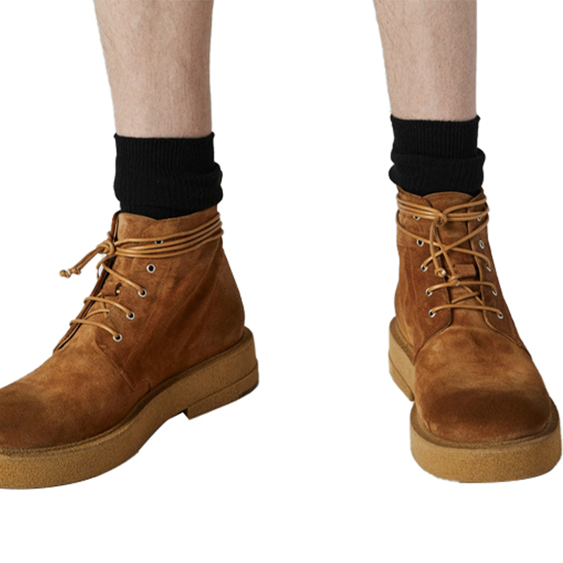 Marsèll Micrucca 'Brown Suede Lace-Up Ankle Boots' 圖 4