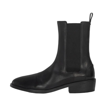 Marsèll Ovone 'Black Leather Chelsea Boot'