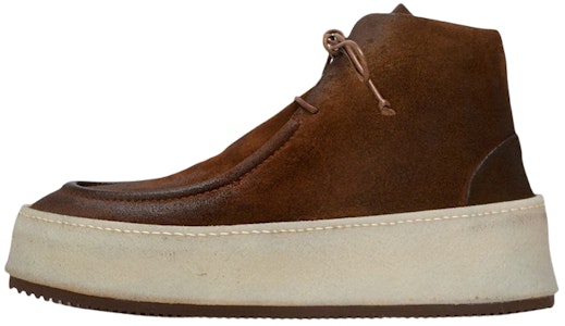 Marsèll Parapana 深棕色绒面系带踝靴 MM4328186444H330 Buy Marsèll Parapana 深棕色绒面系带踝靴 MM4328186444H330