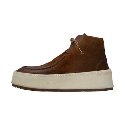 Marsèll Parapana 'Dark Brown Suede Lace-Up Ankle Boot'