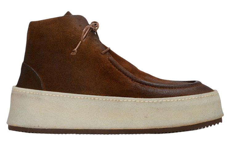 Order Marsèll 馬塞爾 Parapana 絨面革系帶短靴 深棕色