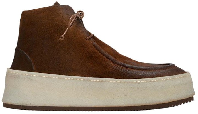 Marsèll Parapana 'Dark Brown Suede Lace-Up Ankle Boot' MM4328186444H330 Order Marsèll Parapana 'Dark Brown Suede Lace-Up Ankle Boot' MM4328186444H330
