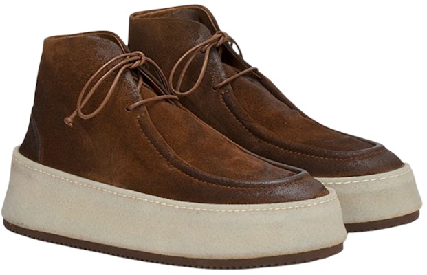 Marsèll Parapana 'Dark Brown Suede Lace-Up Ankle Boot' MM4328186444H330 Lookbook Marsèll Parapana 'Dark Brown Suede Lace-Up Ankle Boot' MM4328186444H330
