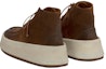 Shop Marsèll Parapana 'But Suede Coklat Gelap dengan Tali Buku Lali' MM4328186444H330