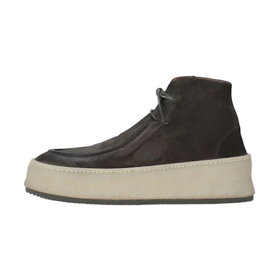 Marsèll Parapana 'Dark Grey Suede Lace-up Boots'