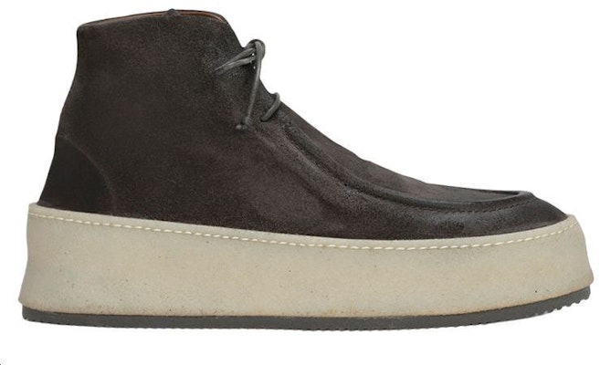 Marsèll Parapana 'Dark Grey Suede Lace-up Boots' MM4328186260H330 Order Marsèll Parapana 'Dark Grey Suede Lace-up Boots' MM4328186260H330