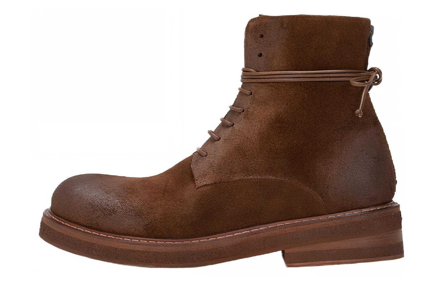 Marsèll Parrucca 'Brown Leather Boot' MM2961186444