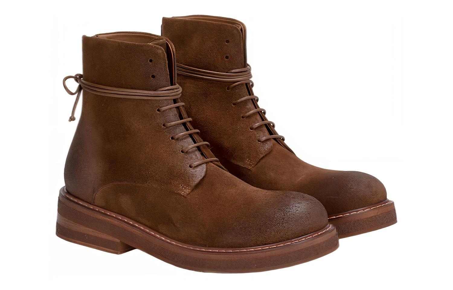 Lookbook Marsèll Parrucca 'Brown Leather Boot' MM2961186444