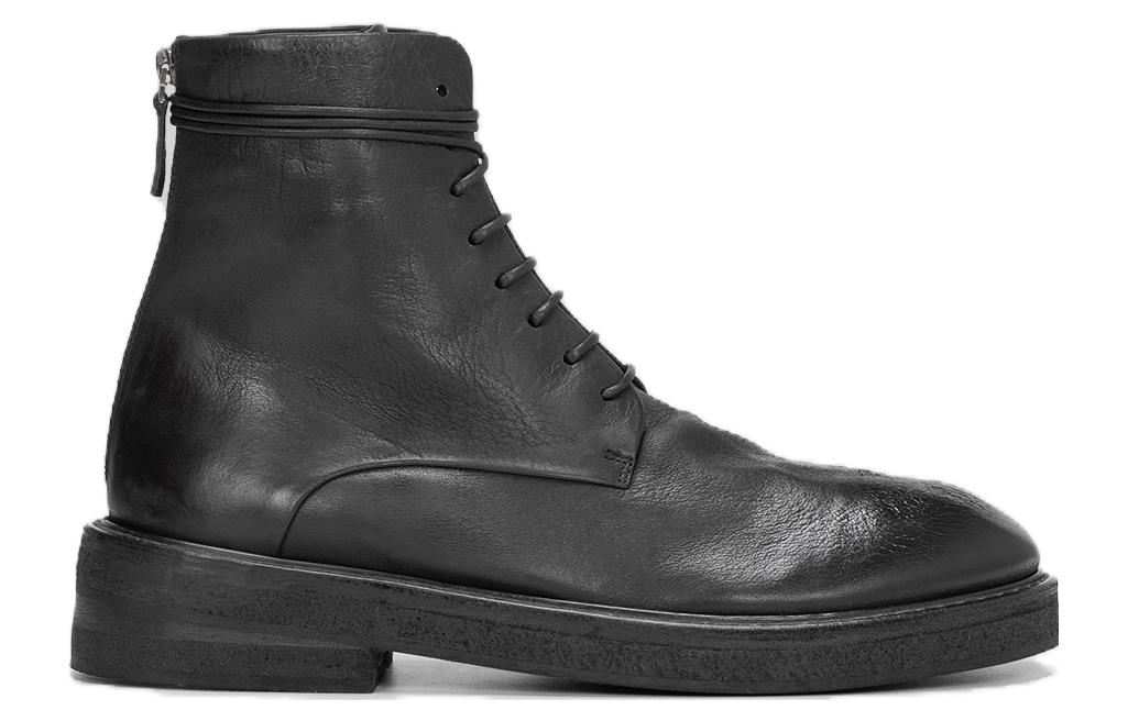 Marsèll Parrucca Boots 'Black Zip Round-Toe' 圖 2