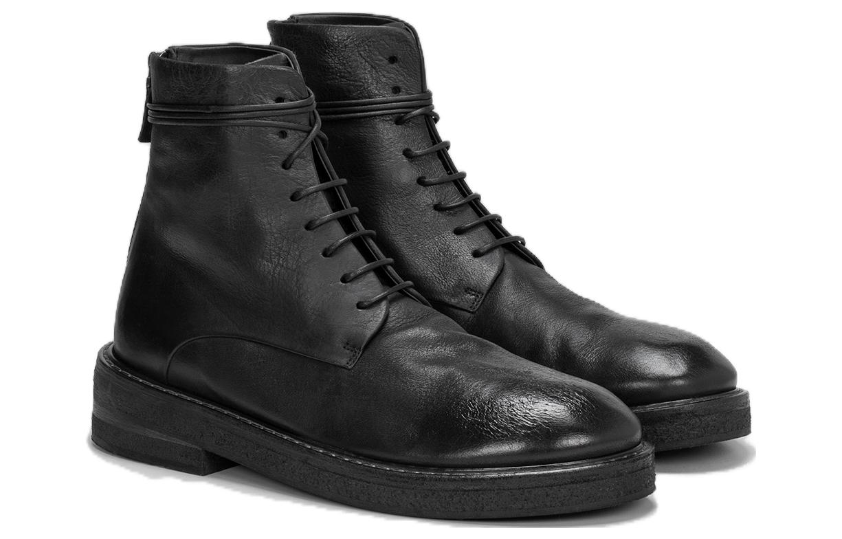 Marsèll Parrucca Boots 'Black Zip Round-Toe' 圖 3