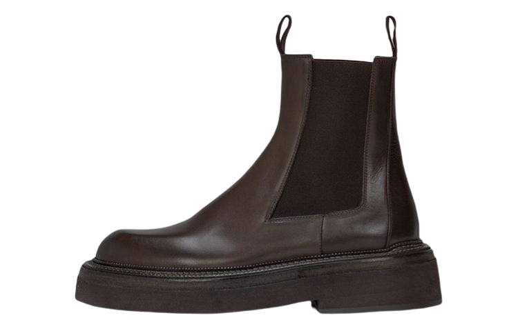 Marsèll Pollicione Boots 'Brown Leather Chelsea'