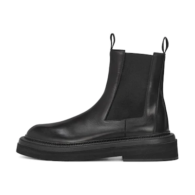 Marsèll Pollicione Chelsea Boot 'Black Leather'