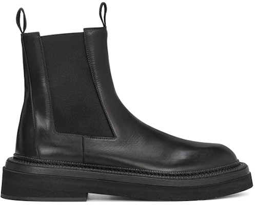 Marsèll 馬塞爾 Pollicione 皮革鞋面切爾西靴 男款 黑色 Order Marsèll 馬塞爾 Pollicione 皮革鞋面切爾西靴 男款 黑色